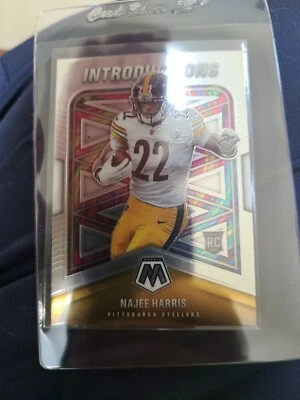 2021 Panini Mosaic NAJEE HARRIS Introductions Rookie RC #I-9 STEELERS - Image 1 of 2