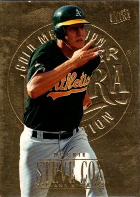 1996 Ultra #399 Steve Cox Gold Medallion - Image 1 of 2