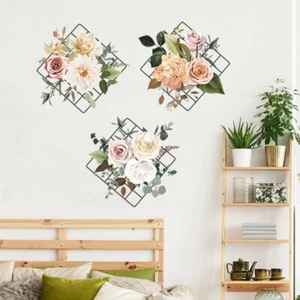 Removable Flower Decal Wall Sticker Vinyl Mural Art Bedroom Home Kids Decor - Picture 1 of 6