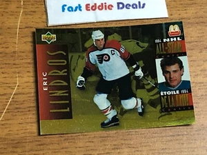 1994-95 UPPER DECK ERIC LINDROS MCDONALD'S NHL ALL STAR CARD MCD-09 FLYERS - Picture 1 of 4