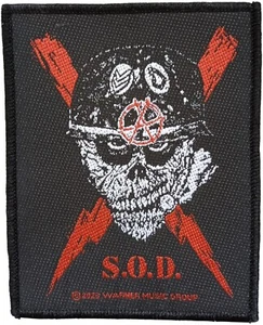 STORMTROOPERS OF DEATH / S.O.D. -Scrawled Lightning - 9,9 x 7,9 cm Patch- 168968 - Picture 1 of 1