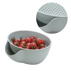 Plastic Kitchen Strainer Vegetable Washing Bowl Vegetable Kitchen Strainer - Picture 1 of 11