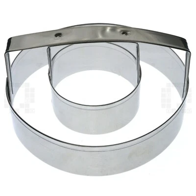 Fox Run 5755 Metal Donut Cutter, 4", Tin Plated Steel - Image 1 of 4