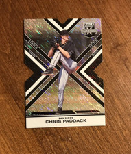 Chris Paddack 2016 Elite Extra Status Black Die Cut #81 San Diego Padres /99