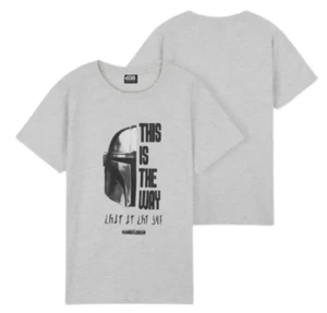 Mandalorian Boys Star Wars Retro T Shirt This Is The Way Unisex Kids Top - Picture 1 of 1