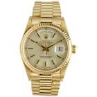 Rolex 18k Yellow Gold Day-date President 36mm