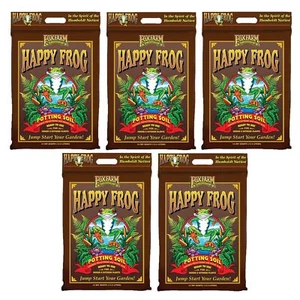FoxFarm Happy Frog Potting Soil, 12qt (Pack of 5) - Picture 1 of 1