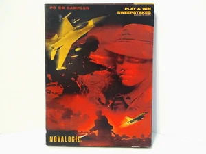 PC CD Sampler Play & Win Demo F-16 Multirole Fighter & Delta Force NEW Sealed - Picture 1 of 5