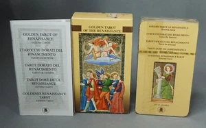 Vintage Golden Tarot of The Renaissance Estensi Lo Scarabeo Deck Cards *Sealed - Picture 1 of 7