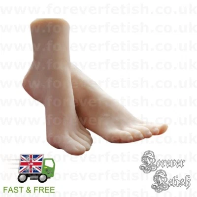 Foot Fetish Vajankle Male Masturbator Feet Job Tickle Lick Toes Suck Soles UK - Image 1 of 4