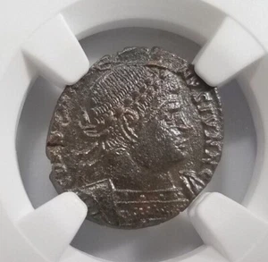 Constantine II Roman Empire BI Nummus AE3/4 NGC XF Ancient Epfig Hoard Pedigree - Picture 1 of 12
