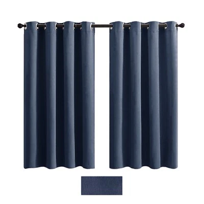 Solid Color Curtain Blackout Foreign Trade Curtain Fabrics High-Quality Curtains - Image 1 of 4