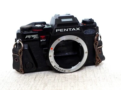 Vintage PENTAX PROGRAM A 35mm film SLR camera body only PARTS REPAIR - Image 1 of 4
