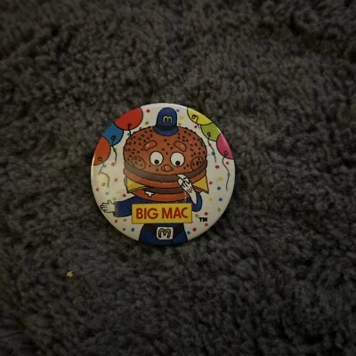 A great McDonald's Policeman BIG MAC pin lapel badge  - Image 1 of 2