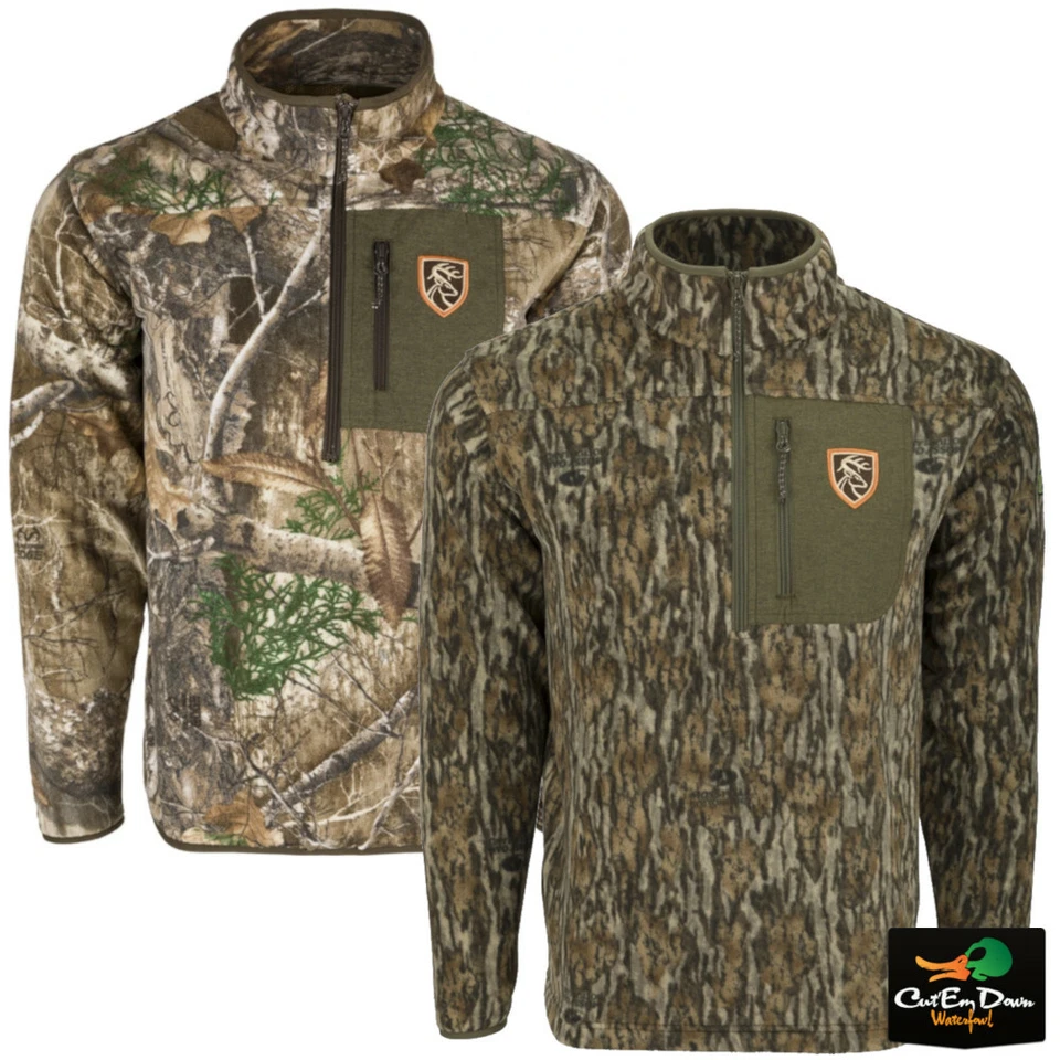 NON-TYPICAL DRAKE - STORM FRONT FLEECE MIDWEIGHT 4-WAY STRETCH 1/4 ZIP PULLOVER - Image 1 of 1