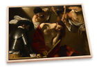Caravaggio Merisi The Crowning with Thorns CANVAS FLOATER FRAME Wall Art Print