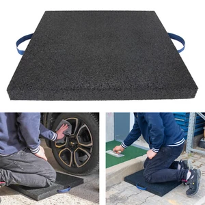 TOPRUBBER® Kniematte 500x500x40 aus Gummigranulat mit Tragegriffen - Bild 1 von 7
