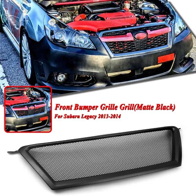 Cubierta de rejilla de parachoques delantero para Subaru Legacy Sedán Wagon 2013-2014 1 pieza Foto 1 de 4