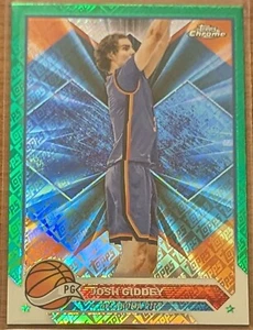 JOSH GIDDEY 2023-24 Topps Chrome Green Logo Refractor #74 Oklahoma City Thunder - Picture 1 of 2