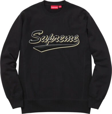 Supreme Brush Script Crewneck - fall winter 2016  - Photo 1/2