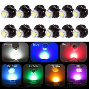 100Pcs T4.2 Neo Wedge LED Instrument Cluster Dash Climate Dash Panel Gauges Lamp - Picture 1 of 14