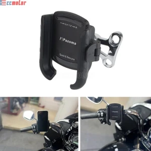 Cell Phone Holder Handlebar Mount Bracket For Harley Road Glide FLTRX FLTRXST - Picture 1 of 12
