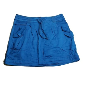 Old Navy NWT Women's Blue Skirt ~ Sz 2 ~ Above Knee ~ 100% Cotton - Picture 1 of 4