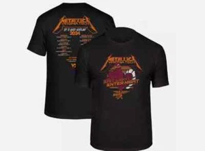 Metallica 2024 Virginia Tech Unisex schwarzes T-Shirt für Fans Größe S-5XL - Bild 1 von 4
