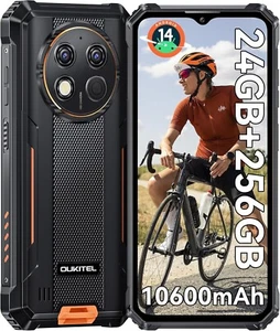 Smartphone exterior OUKITEL G1 24GB+256GB 10600mAh Android 14 móvil sin contrato - Imagen 1 de 20