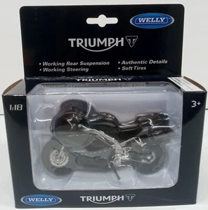 Welly Collection Triumph No.12176 2002 Daytona 955i Motorcycle Die Cast Metal - Picture 1 of 1