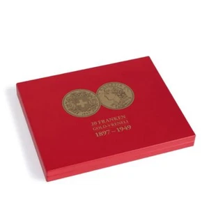 Münzkassette für 28 Vreneli Goldmünzen (20 CHF) in Kapseln - Picture 1 of 1