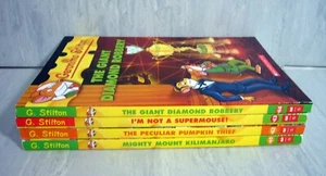 Geronimo Stilton 4 NEW Books 41 42 43 44 Series PB - Picture 1 of 2