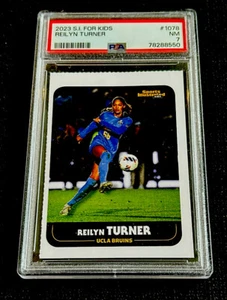 REILYN TURNER ROOKIE SPORTS ILLUSTRATED FOR KIDS SI UCLA USA SOCCER NIKE PSA 7 - Picture 1 of 2