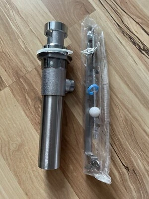 GROHE 405 331 045 Lavatory Sink Pop-Up Drain Assembly - Open Box - Image 1 of 4