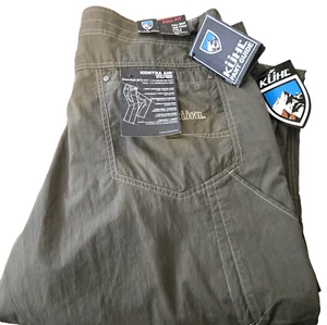 Kuhl Kontra Air Pants Gun Metal Herren Größe 40x30 belüftete Gelenkknie Full Fit - Bild 1 von 20