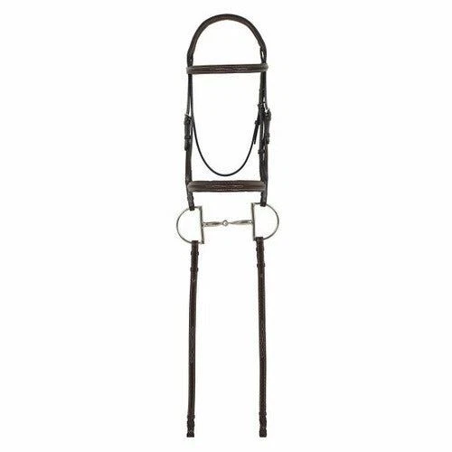 Camelot Gold RCS Fancy Raised Padded Bridle with Reins - Image 1 of 1