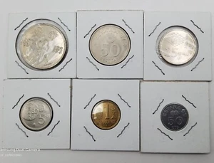 Spain Coin Set 1980 ~ World Cup Soccer Spain 1982 ~ UNC & Circulated Toning - Picture 1 of 2