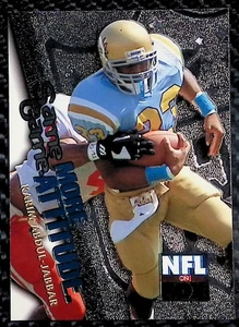 1996 SkyBox Impact #1 Same Game More Attitude - Karim Abdul-Jabbar - Dolphins - Bild 1 von 2