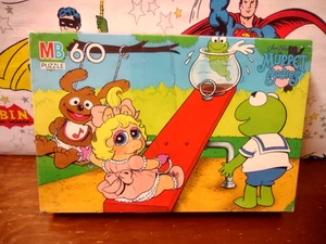 Rompecabezas vintage Muppet Babies 60 piezas 11" x 16" Milton Bradley 1989 - Imagen 1 de 7