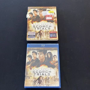 Maze Runner The Scorch Trials Blu-ray DVD W/ Slip Cover   NEW Free Shipping - Picture 1 of 4