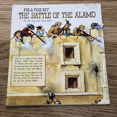 Vintage Hallmark The Battle Of The Alamo Set Up & Play Playset Toy - Image 1 of 4