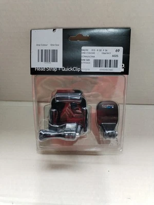 GoPro ACHOM-001 Head Strap + Quick Clip (Official) Genuine Original GoPro - Image 1 of 4