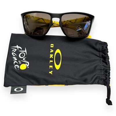 Oakley 太阳镜 Sylas Tour de France 黄色 Splatter Prizm 黑色 OO9448 wpouch — 第 1/4 张图片