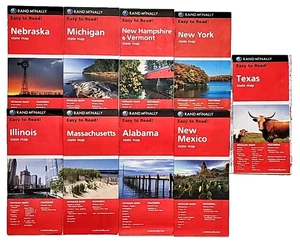 9 Rand McNally State Maps 2010 - Bild 1 von 19
