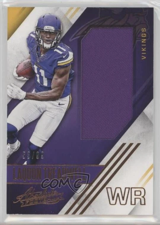 2016 Panini Absolute Rookie Jersey /99 Laquon Treadwell #15 RC - Image 1 of 2