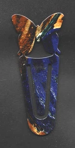 Vintage Lazart Metal Butterfly Bookmark - Picture 1 of 2