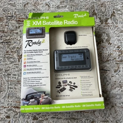 XM Radio Receiver Car Kit Delphi Roady 2 Home Kit Roady SA 10069-11P1 - Image 1 of 3