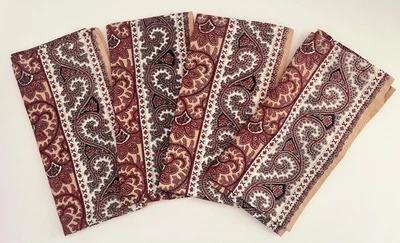 NWOT Set of 4 Williams Sonoma Cotton Cloth Napkins  20”x 20” SALE! - Image 1 of 4