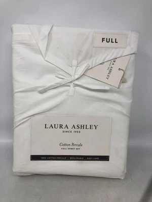 Juego completo de sábanas Laura Ashley algodón percal 100 % algodón transpirable Foto 1 de 4