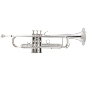 Bach 170S43GYR Apollo Reverse Leadpipe Bb Trumpet Silver Plated - Picture 1 of 5